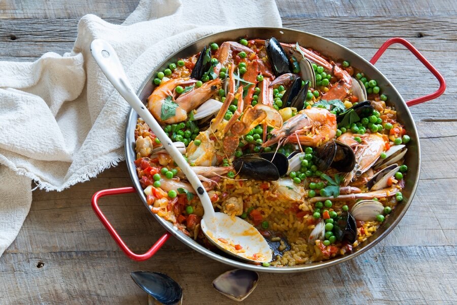 Arroz estilo paella: una versión ligera - Cocinero Aficionado